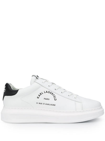 KARL LARGEFELD LOW-TOP LACE UP TRAINERS
