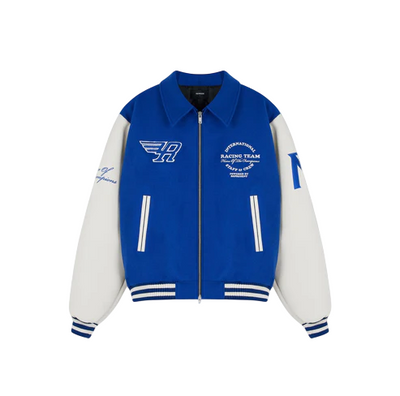 Represent Blue Varsity Jacket