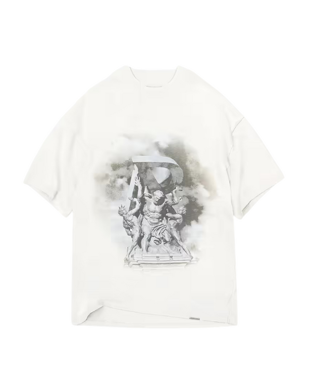 Represent Atlas T-Shirt - "Flat White"